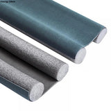 Double Sided Windproof Soundproof Foam Door Bottom Seal Black