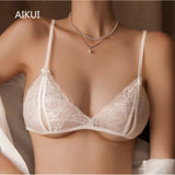 Women Lace Lingerie Nightwear Set - White - Shop N Save