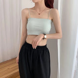 Tank Tops Teenage Bra For Girls - Black - Shop N Save