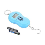 Portable Scale Heavy Duty Hook Food Household Hanging Scale (Blue) .