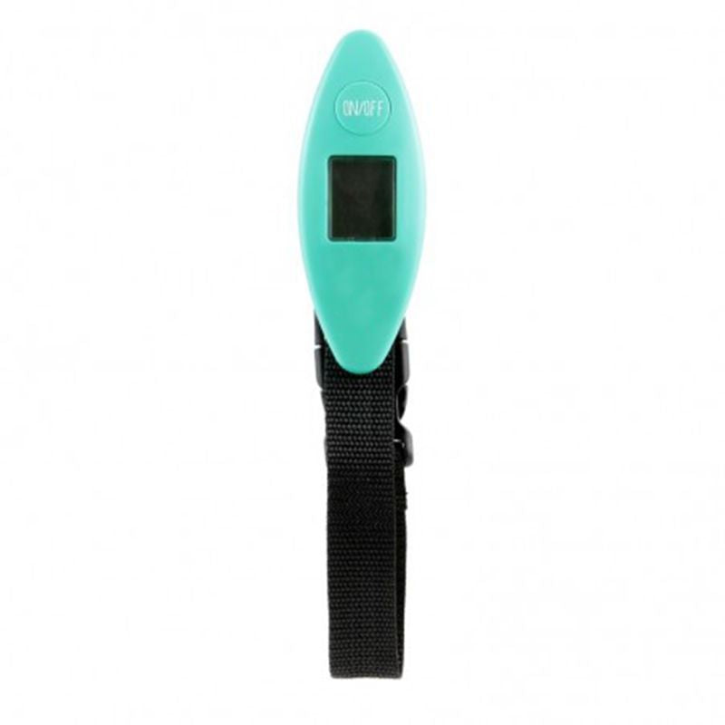 Mini LCD Digital Luggage Scales Portable Travel Bag Weighing Accurate Scales (Sea Green) .