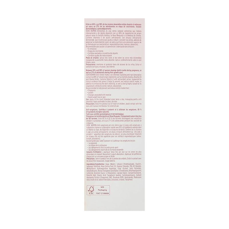 ISDIN WOMEN ANTI-STRETCH MARKS 250ML - Shop N Save