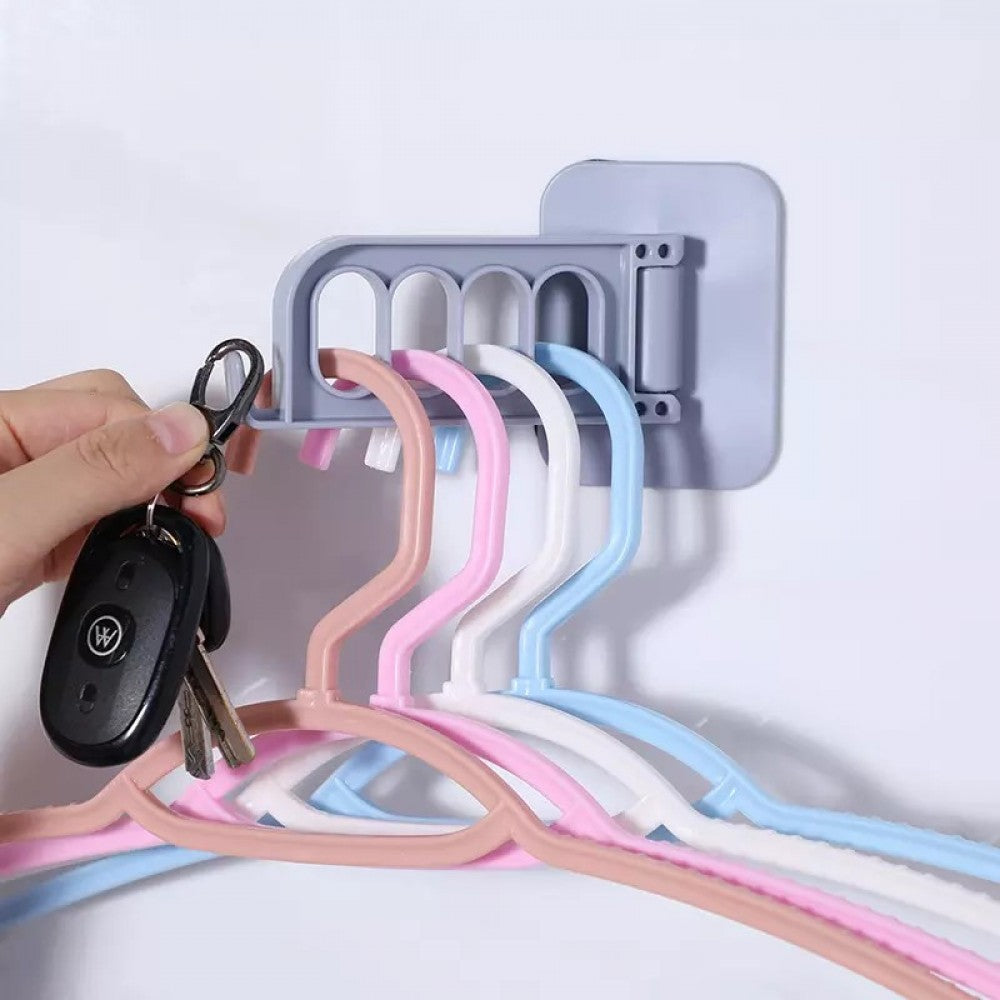 Fashion Creative Seamless Punch-free Adhesive Hook - White