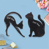 Cat Eyeliner Guides Easy Quick Makeup Tool - Black