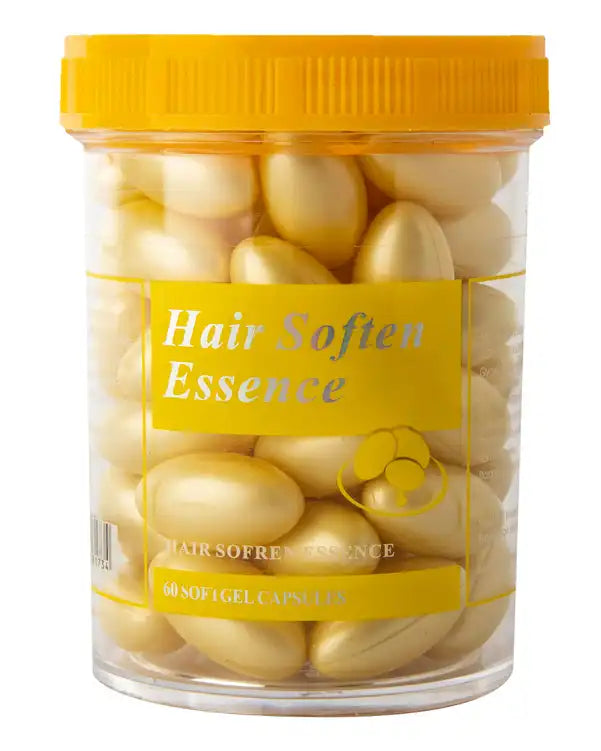 Hair Soften Capsules: Vitamin &amp; Keratin, Pack of 60, Deep Conditioning - Shop N Save