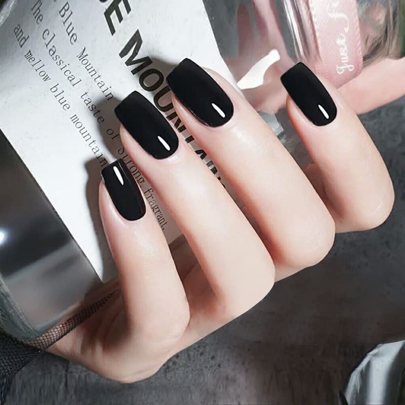 Fashion Plus Nail Polish: Black(6)