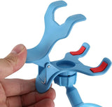 Lazy Phone Holder: Flexible, Universal, Snack-Style Stand (Blue) - Shop N Save