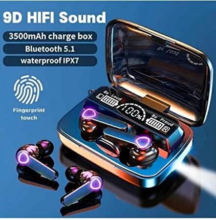 High-Fidelity Wireless M19 Earbuds with Noise Cancellation - Shop N Save