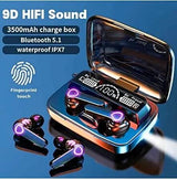 High-Fidelity Wireless M19 Earbuds with Noise Cancellation - Shop N Save