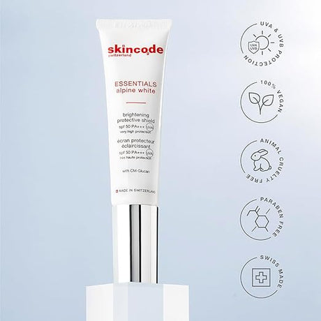 Skincode Brightening Protective Shield SPF 50/PA+++ 30ml - Shop N Save