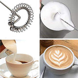 Electric Milk Frother: Versatile Latte Maker, Handheld Blender 2x - Shop N Save