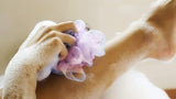Shelter Purple Bath Sponge: Super Soft, Fluffy Puffy Loofah - Shop N Save