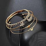 Crystal Multilayer Charm Bracelets - Latest Fashion for Women - Shop N Save