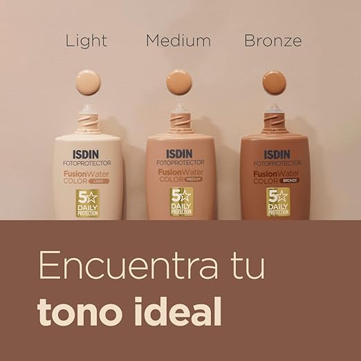 ISDIN FOTOPROTECTOR FUSION WATER COLOR (BRONZE) 50 ML - Shop N Save