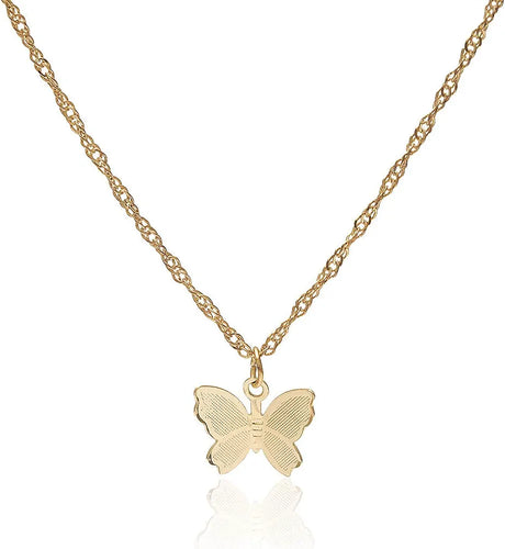 Gold Butterfly Choker: Elegant Gift Necklace for Women &amp; Girls - Shop N Save