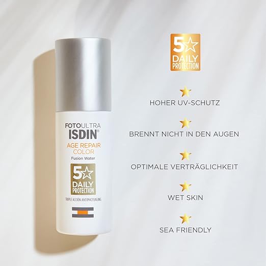 ISDIN AGE REPAIR FUSION WATER COLOR SPF50 50ML - Shop N Save