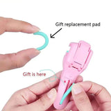 Women Makeup Tool Portable Eyelashes Curlers - Pink - Shop N Save