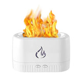 Flame Air Diffuser: Portable, Noiseless, Multicolor Lights, Aromatherapy - Shop N Save