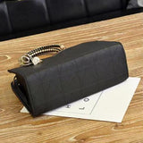 Black Geometric Handbag: Stylish, Trendy, Versatile, Office Fashion Charm - Shop N Save