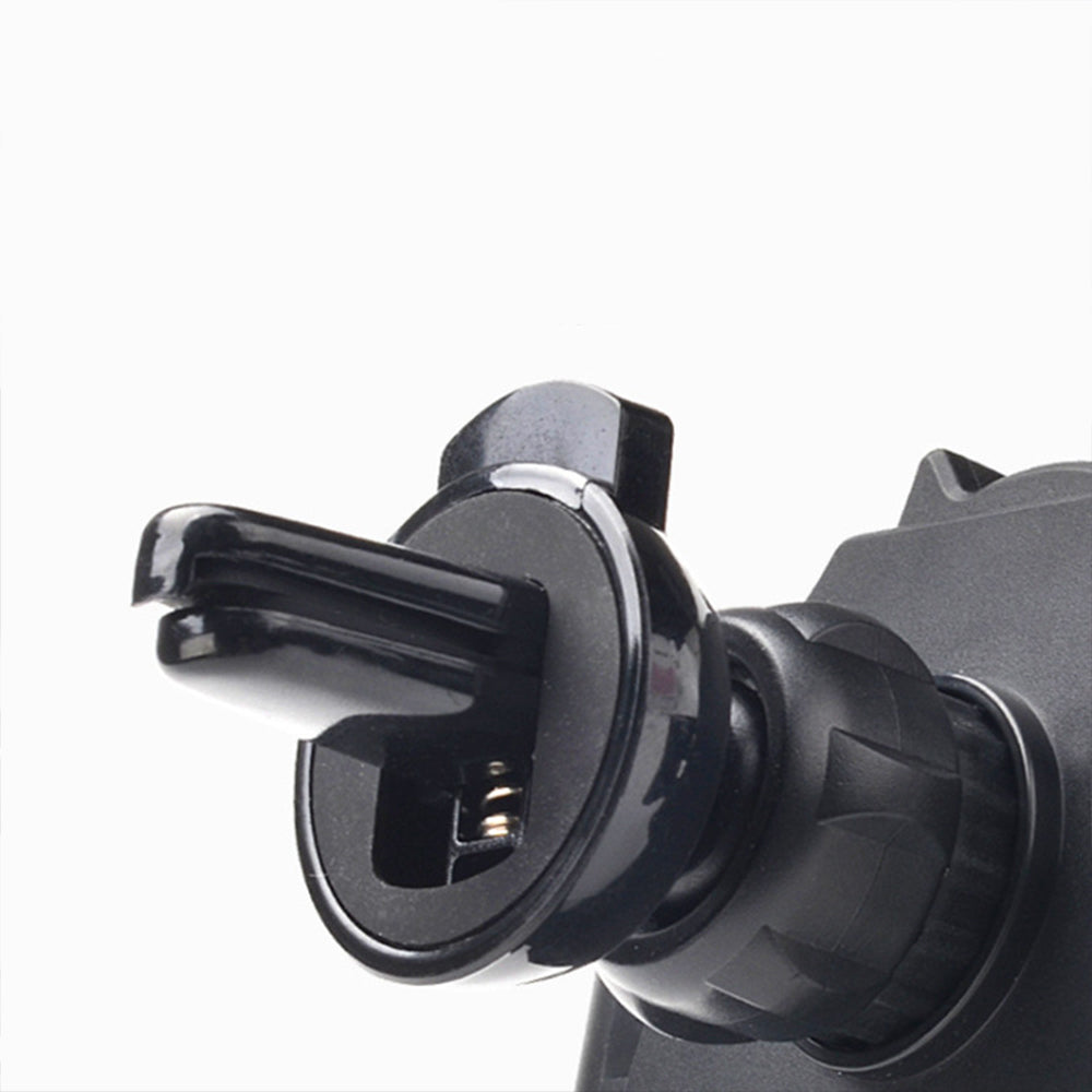Air Vent Car Phone Holder - Strong Grip Air Outlets Ball Head Car Mount Bracket Mobile Holder For All Type Of Car - Black