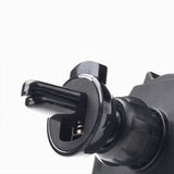 Air Vent Car Phone Holder - Strong Grip Air Outlets Ball Head Car Mount Bracket Mobile Holder For All Type Of Car - Black