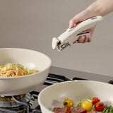 Collins 11pcs Pots and Pans Set, Nonstick Cookware Set Detachable Handle, Induction Kitchen Cookware Sets Non Stick with Removable Handle, RV Cookware Set