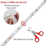 Waterproof UV LED Strip - 5M/16.4ft 3528SMD Blacklight Kit - Shop N Save