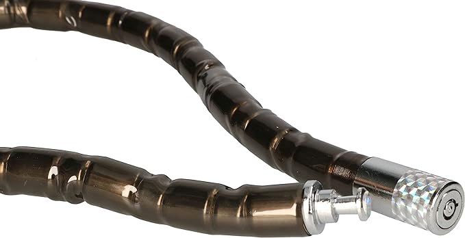 Motorcycle security cable lock (Black)  .