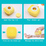 Silicone Body Brush: 2-in-1 Shower Tool, Massage, Exfoliate - Shop N Save