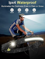 SHUWND LED Headlamp: USB Rechargeable, Motion Sensor, Waterproof - Shop N Save