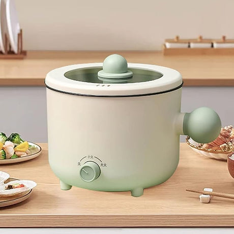 Compact Electric Cooker: Safe, Multifunctional, 2-Level Power - Shop N Save