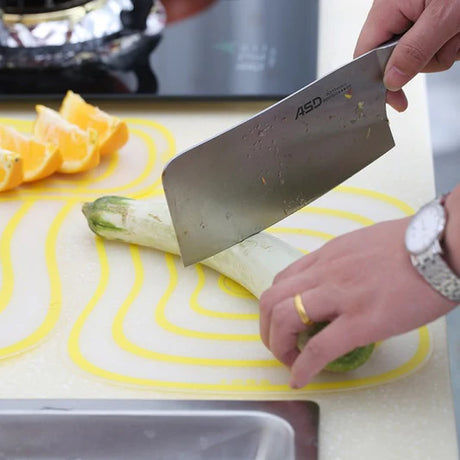 Fruit Vegetable Non Slip Cutting Board Mat - Yellow - Shop N Save
