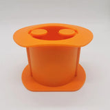 Hot Dog Meat Strips Pasta Squeezer Handmade Mold Maker - Orange - Shop N Save