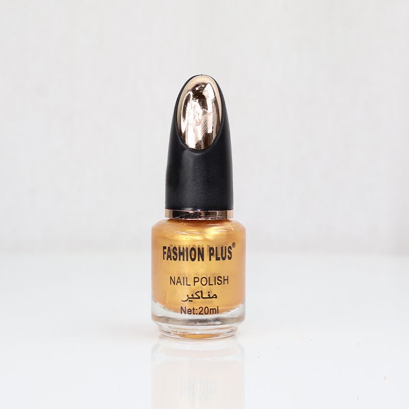 Fashion Plus Nail Polish: Glitter Golden Color(68)