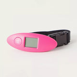 Mini LCD Digital Luggage Scales Portable Travel Bag Weighing Accurate Scales (Pink) .
