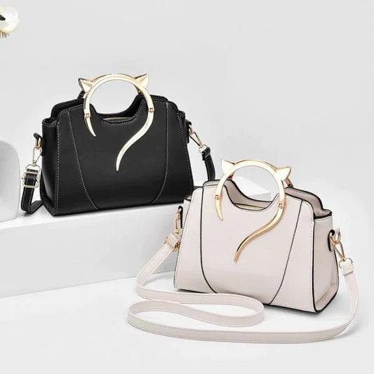 Fashion Trend Simple Single Shoulder Handbag - Black - Shop N Save