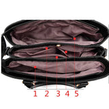 High Quality Casual Fashion Crossbody Handbags - Blue