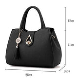 Classy Red Lichee Handbag Fashion for Women Twist Lock Closure Leather Strap PU Exterior Synthetic Leather Strap Valentine's Gift - Shop N Save