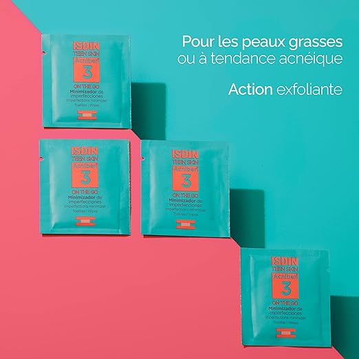 ISDIN TEEN SKIN ACNIBEN MINIMIZADOR  IMPER 30u (toallitas) - Shop N Save