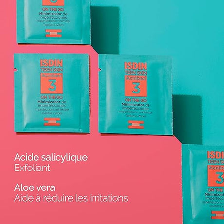 ISDIN TEEN SKIN ACNIBEN MINIMIZADOR  IMPER 30u (toallitas) - Shop N Save