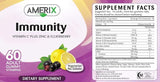 Amerix Immunity Gummies: 60 Count, Adult Vitamin Support - Shop N Save