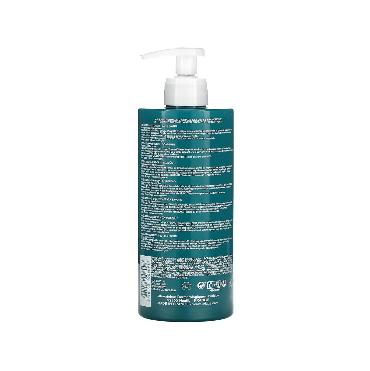HYSEAC GEL NETTOYANT T 500ML - Shop N Save