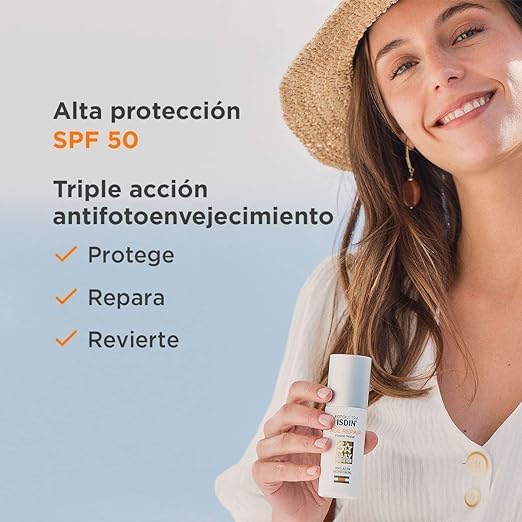ISDIN FOTO ULTRA UV CARE AGE REPAIR FLUID SPF 50+ 50 ML - Shop N Save