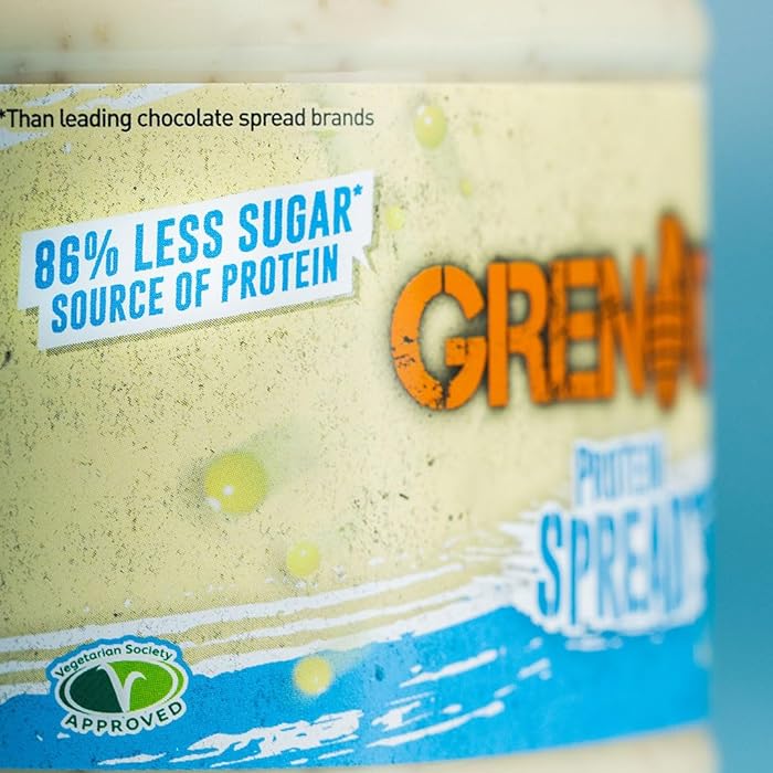 GRENADE PROTEIN SPREAD - WHITE CHOCOLATE COOKIE - 360G - Shop N Save