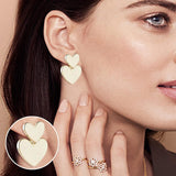 Hugging Hoops: Elegant Silver Love Earrings for Wild Women - Shop N Save