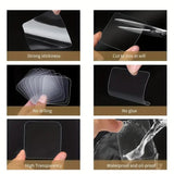 1 pcs 7cm Plastic Double Side Waterproof Sticky Anti-Slip Tapes for Home and Kitchen Multipurpose .