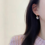 Lilac Purple Flower Earrings: Original Spring &amp; Summer Design - Shop N Save