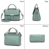 Double Handle Magnetic Closure Ladies Fashion Handbag - Shop N Save