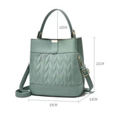 New Design Square Shoulder Bag For Women - Wine Red - Shop N Save