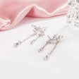 Lace Flower Ear Clips: Fashionable Animal Geometric Design - Shop N Save